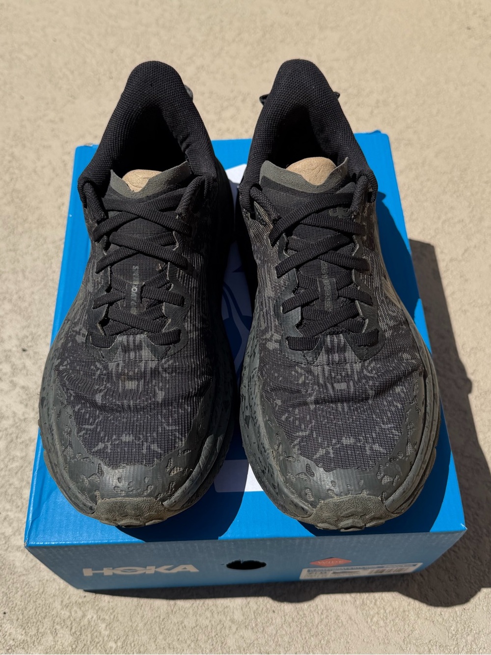 Hoka Women's Black Speedgoat 6 GTX Trail Running Shoes - Picture 2 of 5